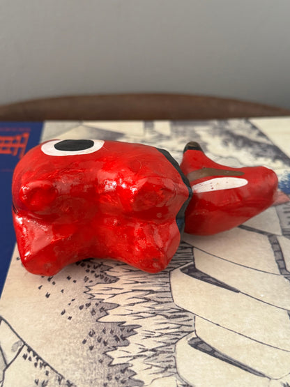 LA VACHE ROUGE QUI VEILLE