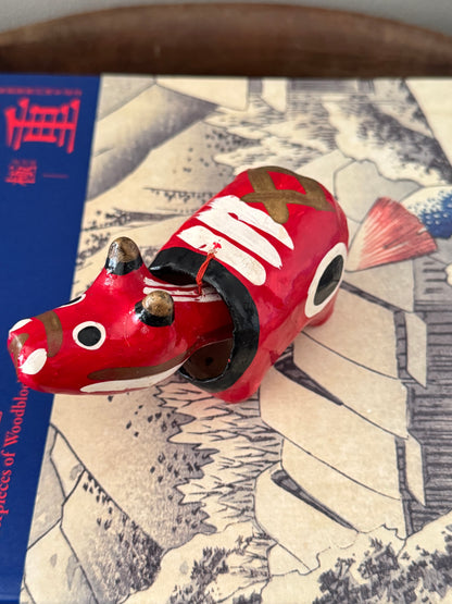 LA VACHE ROUGE QUI VEILLE