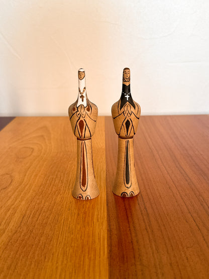 ISAO NEMOTO – PAIRE DE RELIGIEUX