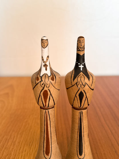 ISAO NEMOTO – PAIRE DE RELIGIEUX