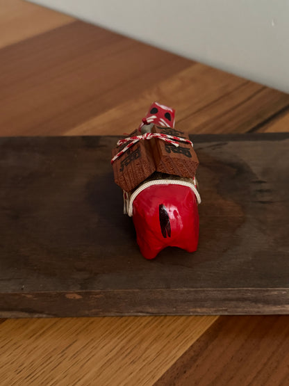 LA VACHE ROUGE QUI VEILLE