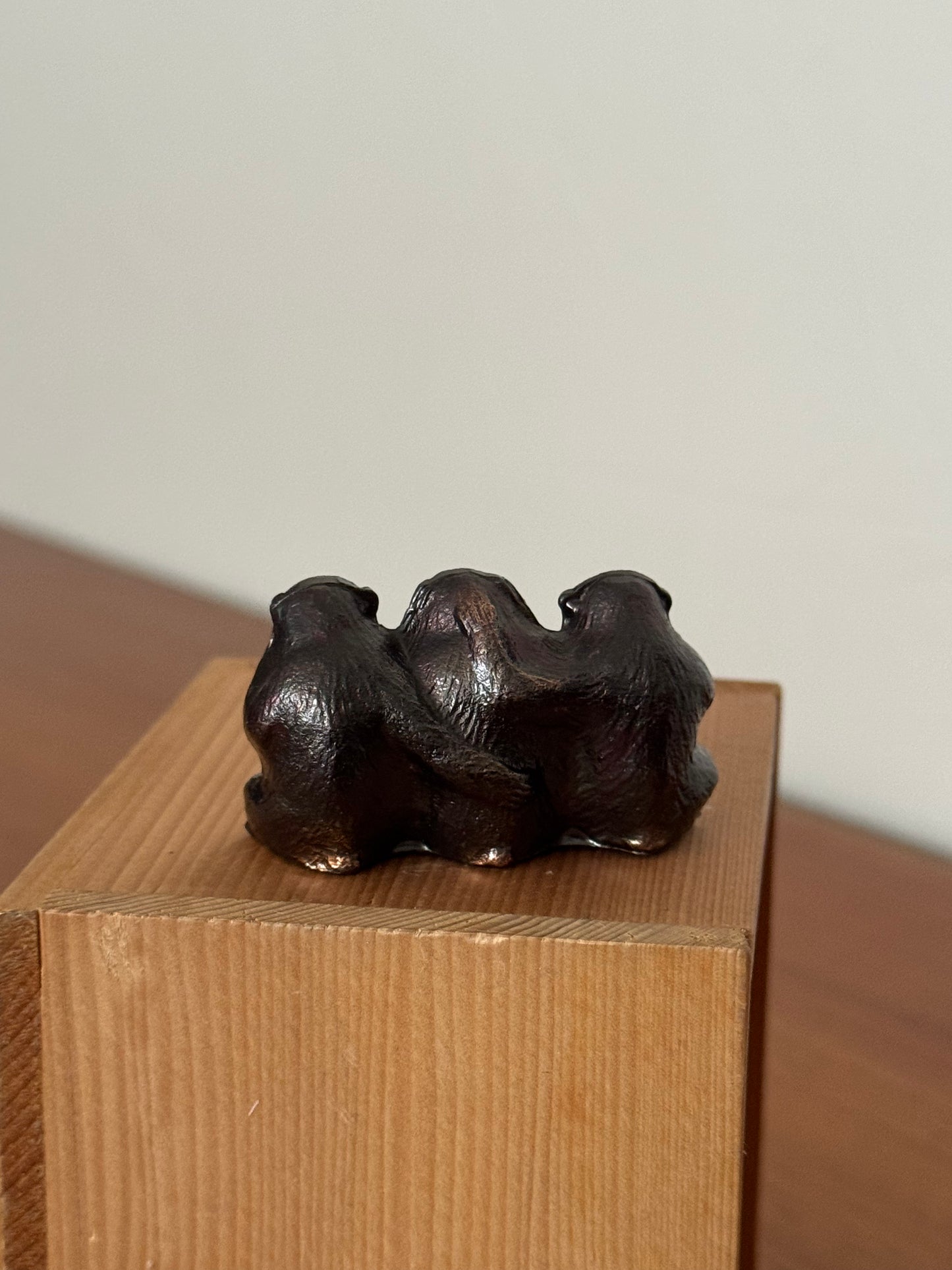 Les trois singes de la sagesse