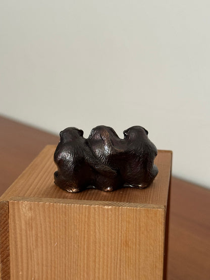 Les trois singes de la sagesse
