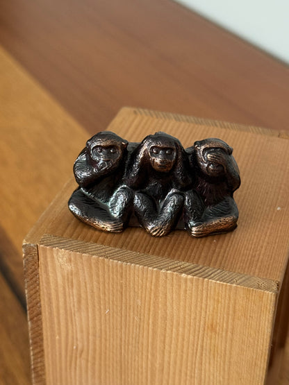 Les trois singes de la sagesse